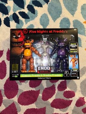 Endo Series Classic Freddy & Shadow Freddy Action Figures - Jazwares